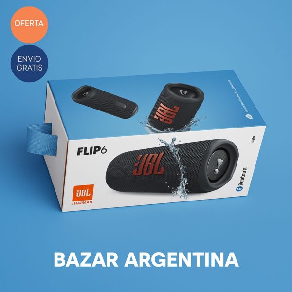 Parlante JBL Flip 6 + Auriculares de REGALO - Image 4