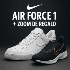Combo Nike Air Force 1 + Zoom de REGALO