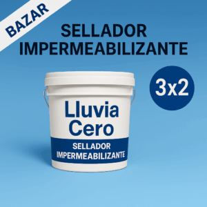 3x2 Sellador Impermeabilizante 3 Ltrs. x 1 lt